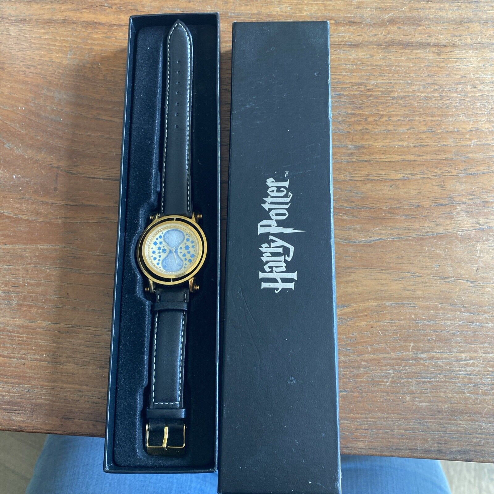 Harry Potter Noble Collection RARE Time Turner Watch 2012 Hogwarts (Excellent)