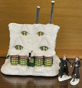 Limited Harry Potter Honeydukes Hawthorne Village Collection with Ron & Hermione