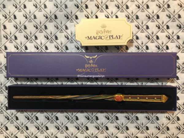 Wizarding World of Harry Potter Magic At Play Exclusive Hogwarts Quidditch Wand