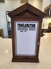 Rare Harry Potter Noble Collection Prop Replica Proclamation White Board 2007