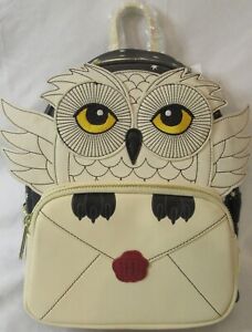 Harry Potter Loungefly Hedwig Howler Owl Hogwarts Wizarding World Mini Backpack