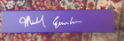 Harry Potter Olivander's Wand ELDER WAND signed by  MICHAEL GAMBON - DUMBLEDORE