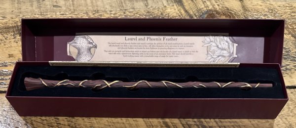 Universal Wizarding Harry Potter Ollivanders Laurel Phoenix Interactive Wand Map