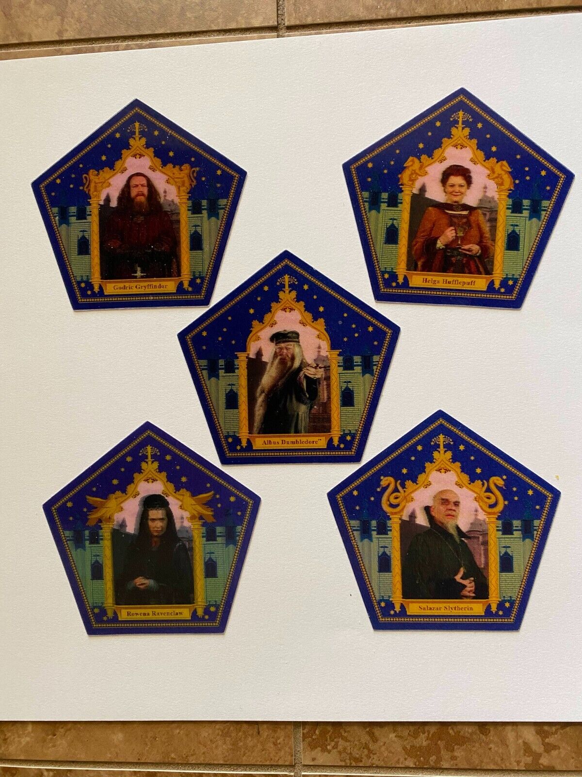 Harry Potter Chocolate Frog Cards  Madrid Spain Exhibition set