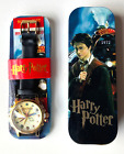 Harry Potter Rare Dumbledore Wrist Watch 2003 HC0302 Seiko SII Train Ticket Tin