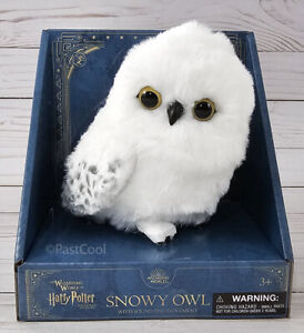 Harry Potter Universal Studios Snowy Owl Toy w/Sound & Motion (Offset Eye)