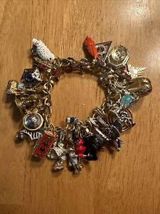 Harry Potter Hufflepuff Lumos Charm Bracelet 29 Charms