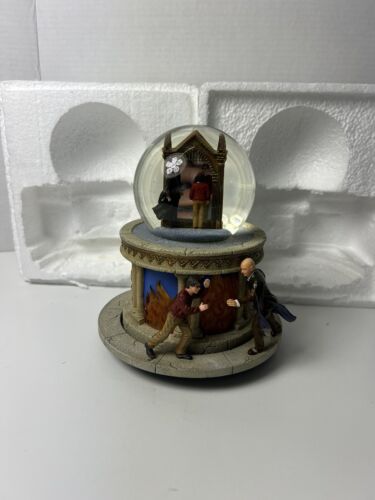 Harry Potter The Final Battle Waterglobe San Francisco Music Box Very Rare HTF