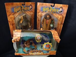 Harry Potter Troll/ Hagrid Deluxe Edition Figure 2001 Plus Whomping Willow.