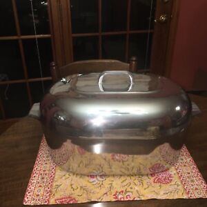 Vintage Wagner Ware Sidney O Magnalite 4269 Dutch Oven 17 Quart With Lid/Trivet