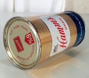 HAMM'S •TERRIFIC VANITY LID• VINTAGE FLAT TOP BEER CAN SAINT PAUL MINNESOTA MINN
