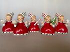 New ListingRare Vintage Mid century Christmas Kitsch Party Pearl Hat Girls Japan