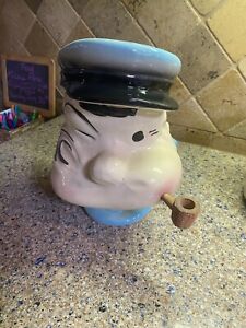 VINTAGE 1950’s POPEYE COOKIE JAR ORIGINAL COLLECTION