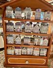 Lenox Spice Village Vintage 1989 Spice Jar & Rack Cottage Core - 21 Spice Jars