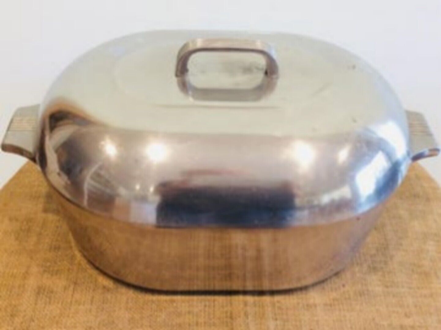 Wagner Ware Magnalite #4269 17 QT Aluminum Roaster /Lid SIDNEY Dutch Oven