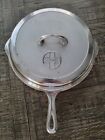 HTF GRISWOLD #10 716 DUO CHRO CAST IRON SKILLET WITH LID-LBL 1930s