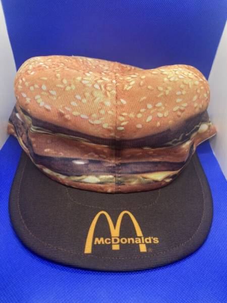 Vintage McDonald’s Big Mac Snapback Hat Employee 1980’s Promo Grail Rare