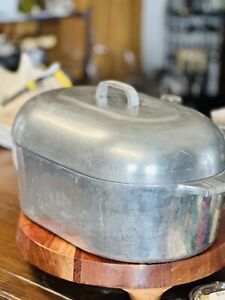 Vintage 1940s Wagner Ware Magnalite Roaster Dutch Oven With Lid, Sidney -O- 4269