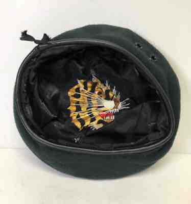 Vintage Vietnam US Special Forces Hat Tiger Embroidery