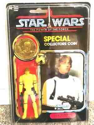 VINTAGE KENNER STAR WARS ORIGINAL POTF "LUKE SKYWALKER" FIGURE 1984-SEALED MOC