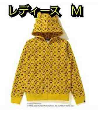 A BATHING APE bathing ape bape hoodie pokemon hoody parker valuable shippingfree