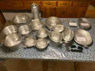 Vintage Guardian Service:Â 30 piece lot Aluminum cookware EUC