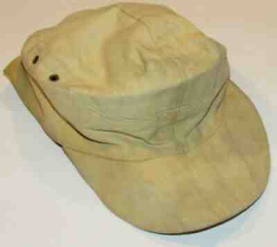 VINTAGE 1942 WWII GERMAN HAT/CAP! COTTON! WW2!