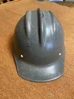 vintage Gray E. D. Bullard Co. Hard Boiled Fiberglass hard Hat Helmet SF