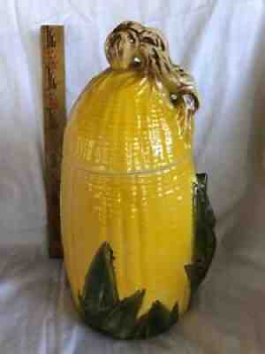 McCoy Art Pottery Corn Ware Cookie Jar 1959- Rare