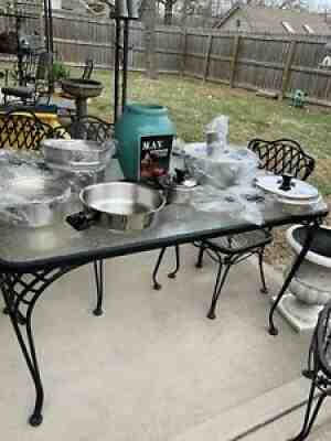 Fabulous Vintage M.V. P. Stainless Steel Cookware Set Canada Mint in Box