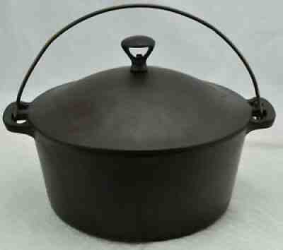 Wagner Sidney O #6 Whistle Top Knob Lid Dutch Oven Roaster Early Arc Logo Rare