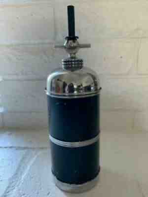 ART DECO SNOWMAN TOP HAT CHROME COCKTAIL SHAKER 1930s RARE VINTAGE CHASE ERA