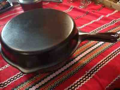Vintage Wagner Ware Cast Iron Double Skillet/Chicken Fryer Deep Combo Restored