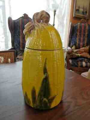 McCoy Art Pottery Corn Ware Cookie Jar, Vintage Wonderful!