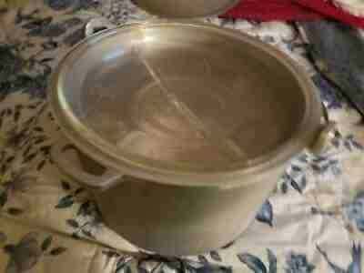 12 Quart Guardian Service Ware Stock Pot & Lid Antique Kitchen Canning Bucket