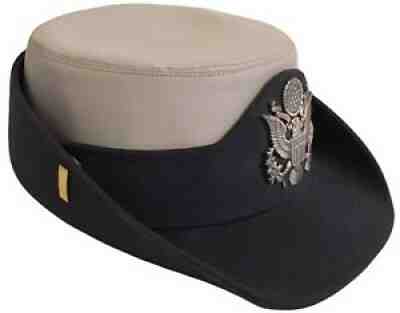 Vtg USAF US Air Force Womens Uniform Service Hat Sz 22 1/2-George Brunssen-RARE