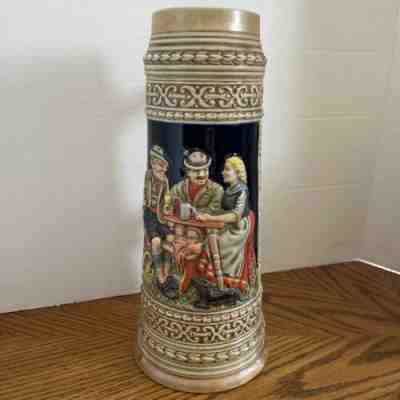 Vintage Budweiser Senior Grande Non Lid Stein Mug 1975 Ceramarte Beer Stein