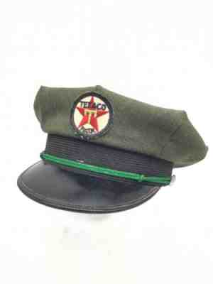 Vintage Texaco Oil Gas Service Station Garage Attendant Hat Cap Uniform 1960's