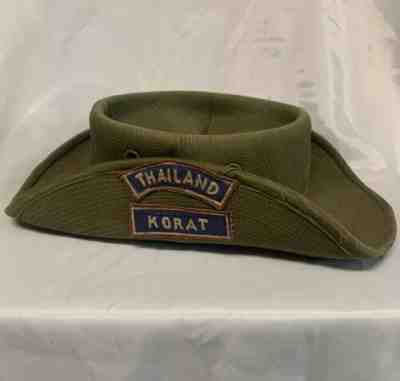 1960s Thailand Korat Air Force Base Boonie Bush Hat Vintage Thai Vietnam