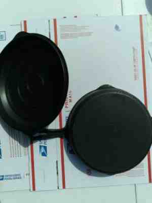 vintage Griswold Hammered cast iron no.8 skillet and lid 2008