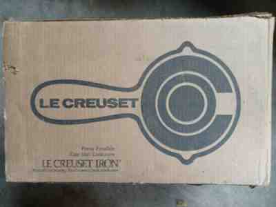 LE CREUSET 10 Piece Cast Iron FLAME VOLCANIQUE Cookware Vintage NOS RARE!