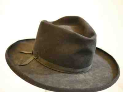 1890 - 1910 Stetson black cowboy hat