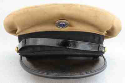 Vintage 1930s Sterling Silver Pan Am Flight Crew Steward Insignia Cap Badge Hat