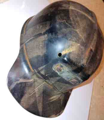 Vintage "MSA, COMFO CAP" Low vein - s 71/4 - TIGER STRIPE - Miners Hat