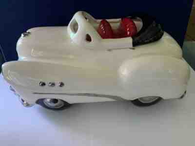 Buick Convertible With Red Seats Cookie Jar signed Appleman 1981