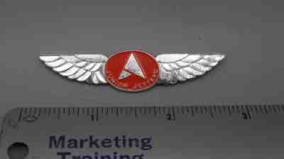 Vintage Rare Ansett Australia Airlines Airplane Junior Wings Hat Lapel Pin Badge