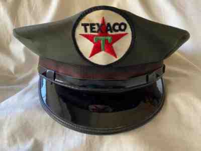 ORIGINAL Vintage TEXACO SERVICE STATION Attendant Uniform HAT. Circa 1950's
