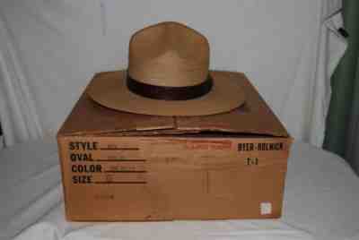 Byer-Rolnick "Resistol" National Park Service Hat, Park Ranger Smokey Bear USNPS