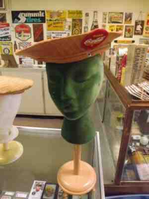 Vintage RARE VHTF Coca-Cola Coke Drivers Uniform HAT CAP SODA GAS OIL Size 7