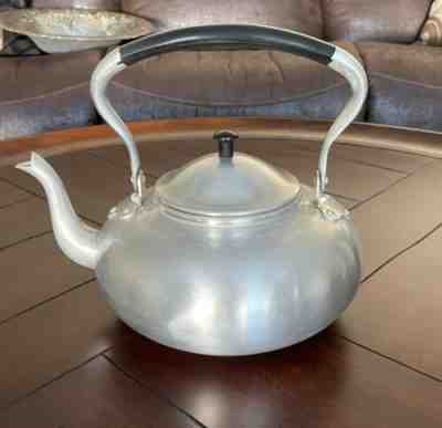Vintage Viking British Colony Hong Kong Aluminum Tea Kettle Teapot